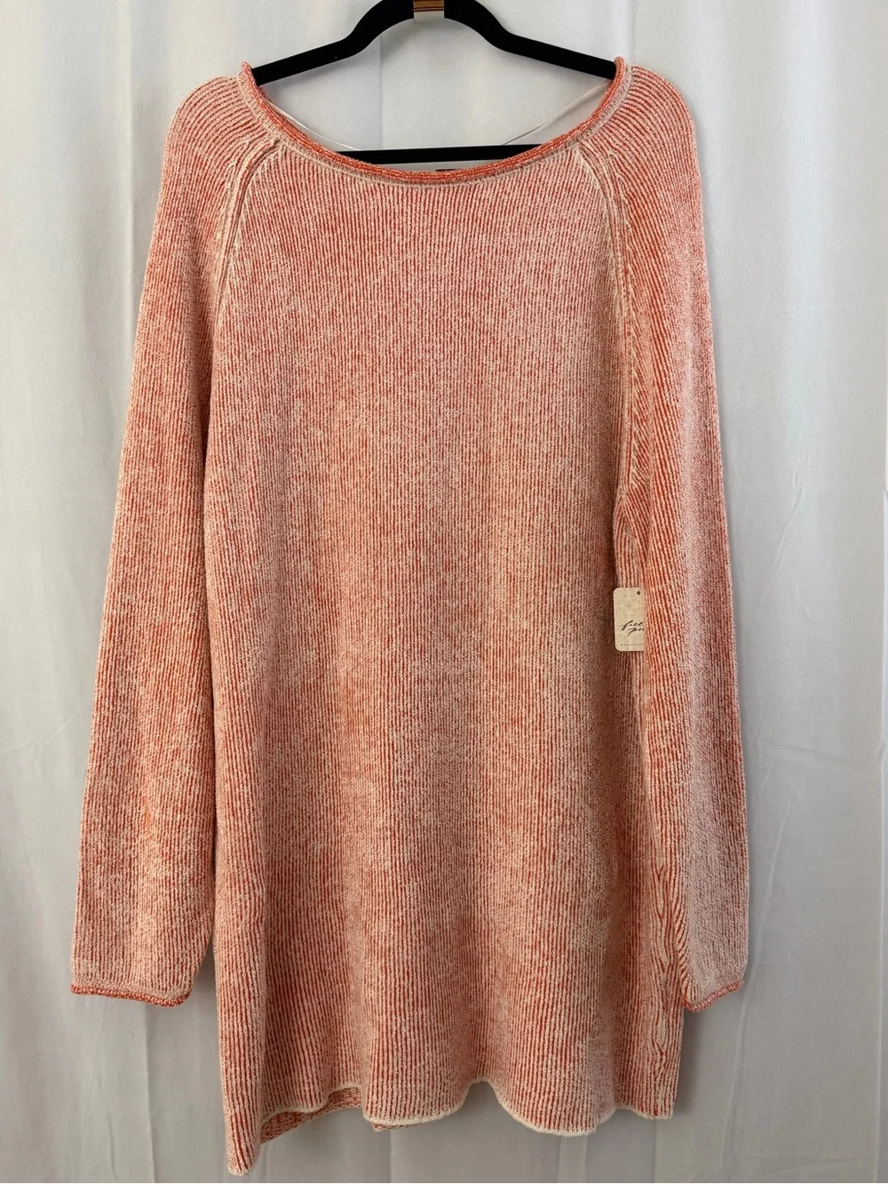 NWT Free People Carrot Cake Lenox Tunic Sweater Womens Size Medium